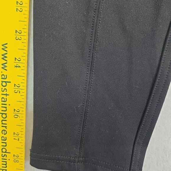 Gap High Rise Legging Pants Career Pants Size 12 Black Front Seam Ponte Knit NWT - Picture 11 of 13